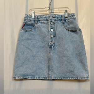 Vintage Bongo Jean Skirt Size 9